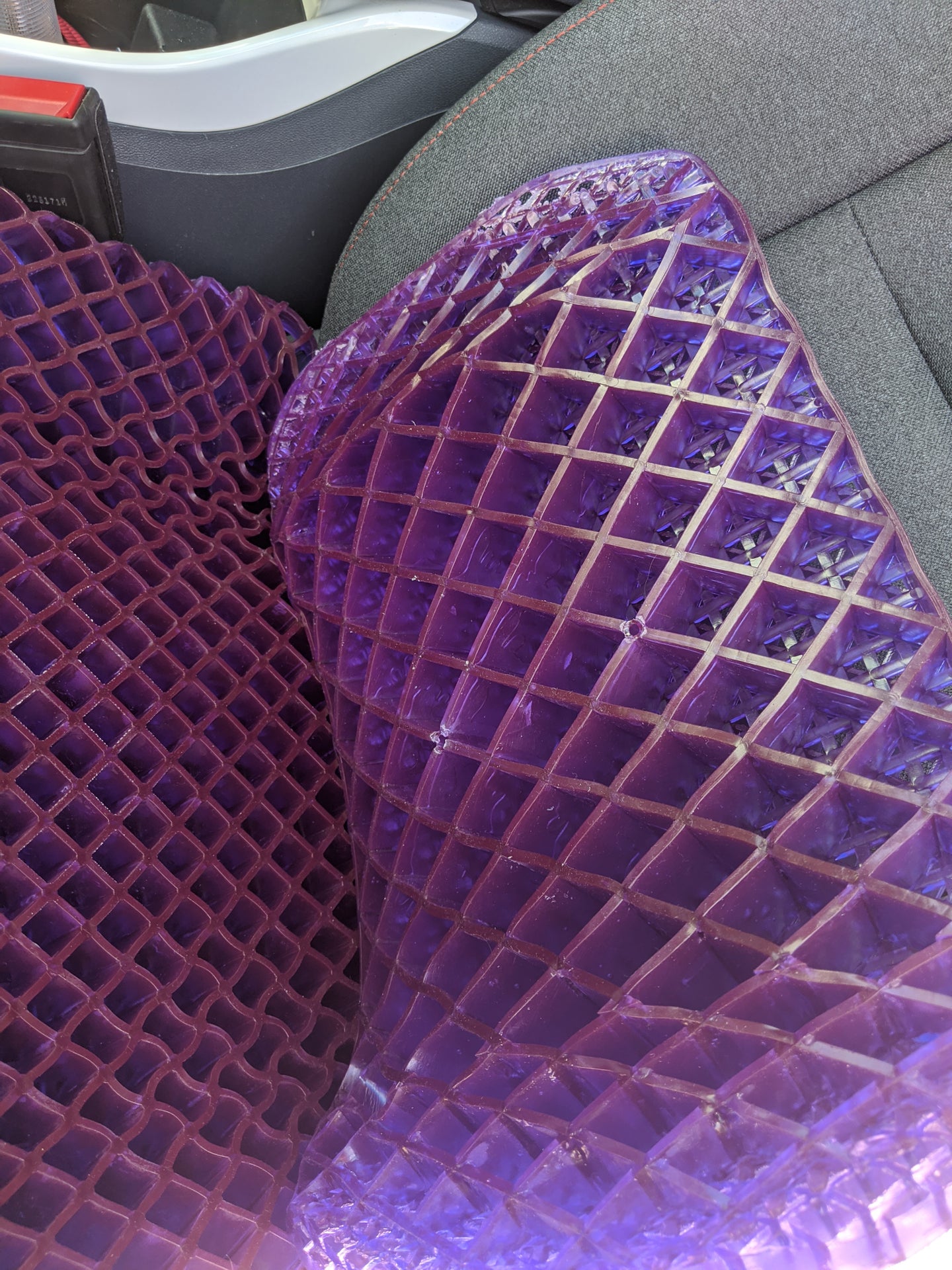 My Purple seat cushion is sooooo comfy.