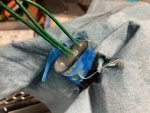 Circuit component Gas Electric blue Electrical wiring Wire